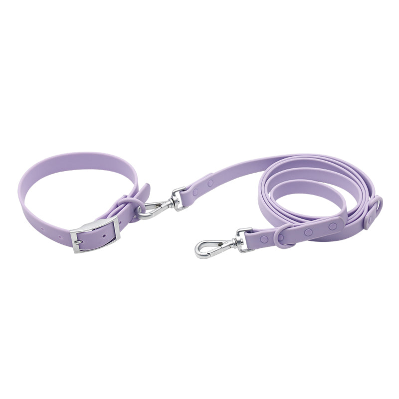 Dog Waterproof PVC Collar - Grey