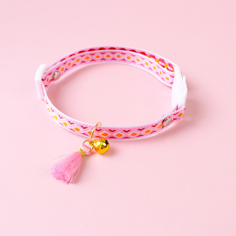 Cat Bohemian Woven Collar