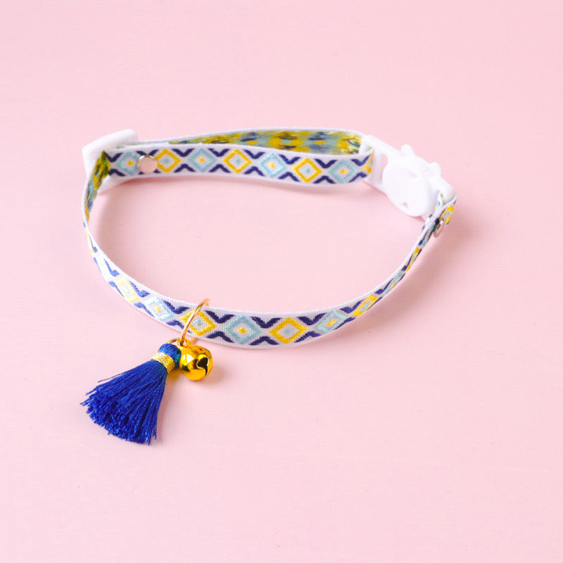 Cat Bohemian Woven Collar