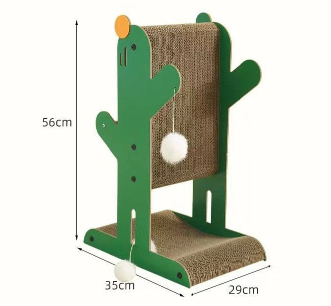 Cat Cactus 2-in-1 Standing Scratcher