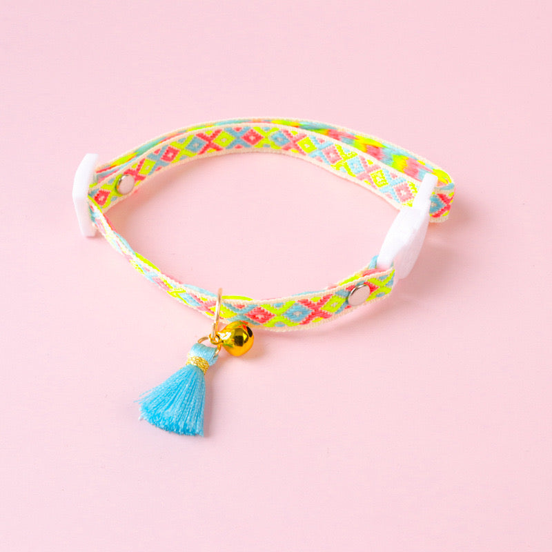 Cat Bohemian Woven Collar