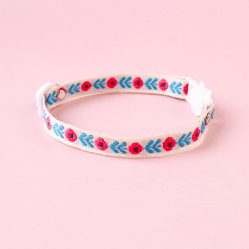 Cat Bohemian Woven Collar