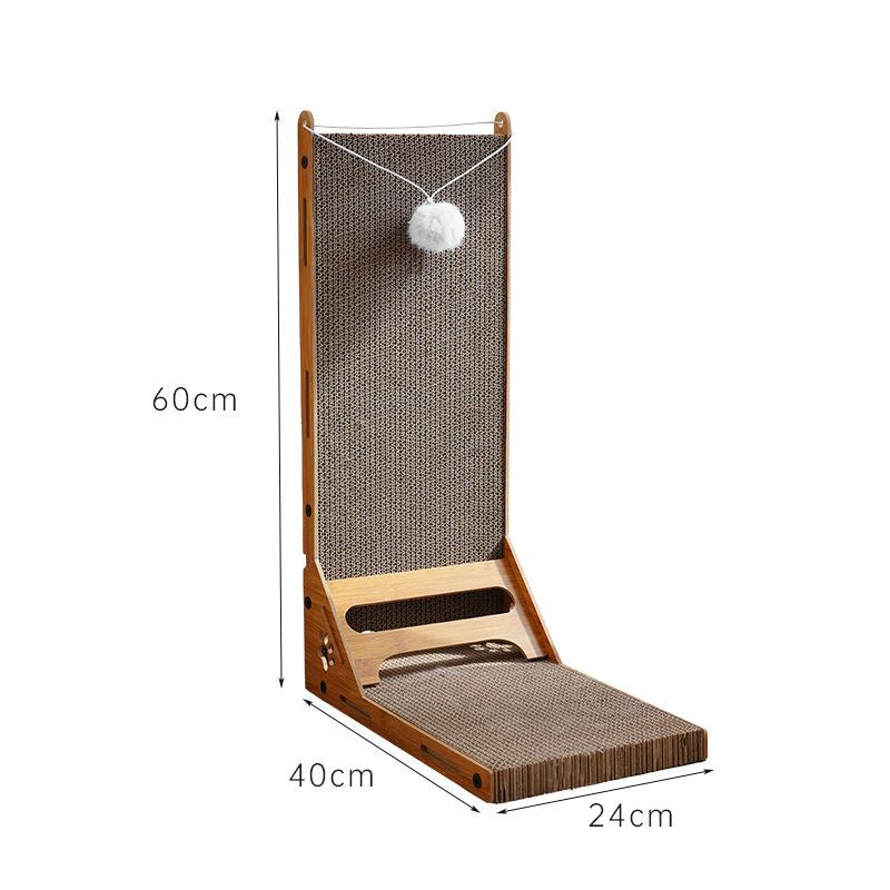 L-Shape Wall Cat Scratcher