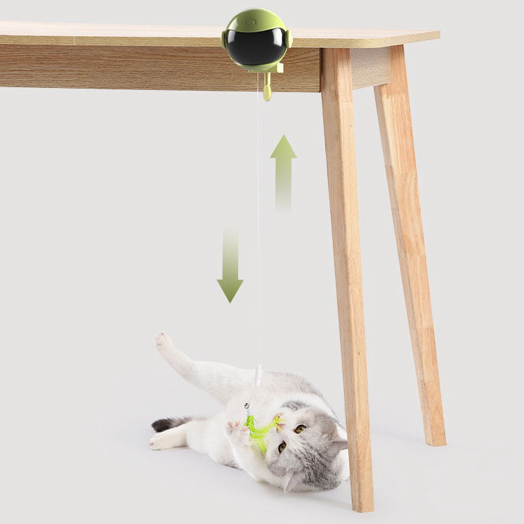 Automatic Cat Toy with 3 Attachment Toys