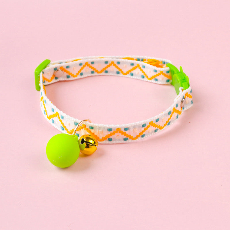 Cat Bohemian Woven Collar