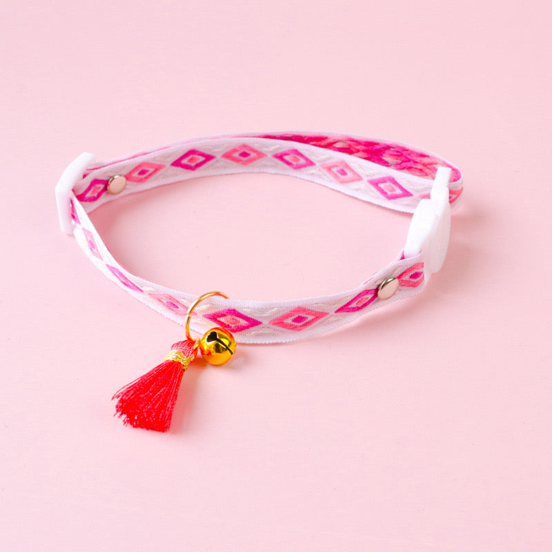 Cat Bohemian Woven Collar