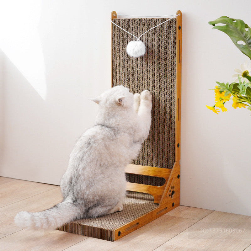 L-Shape Wall Cat Scratcher