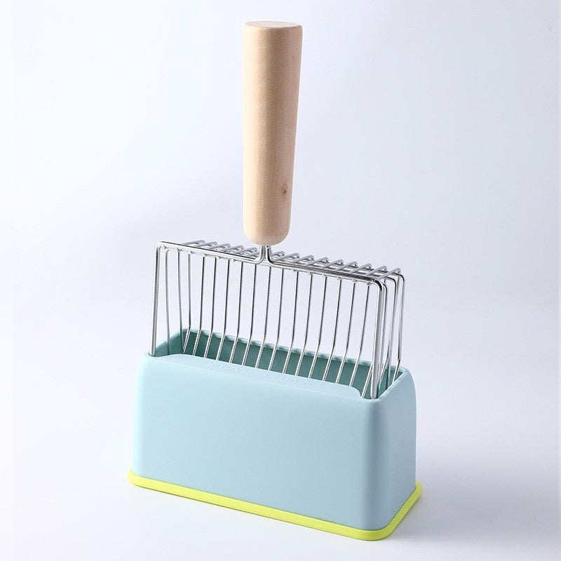 Cat Litter Scoop Set with Holder