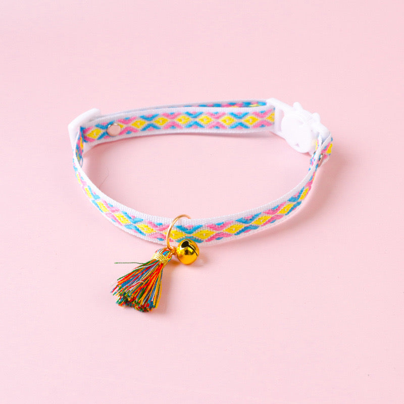 Cat Bohemian Woven Collar