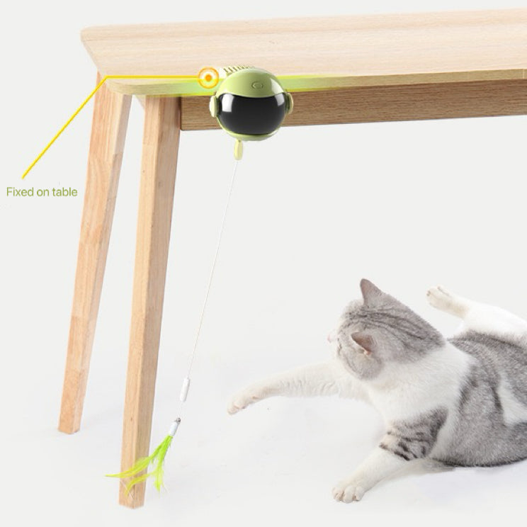 Automatic Cat Toy with 3 Attachment Toys