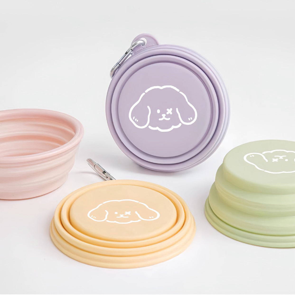 Dog Collapsible Silicone Bowl