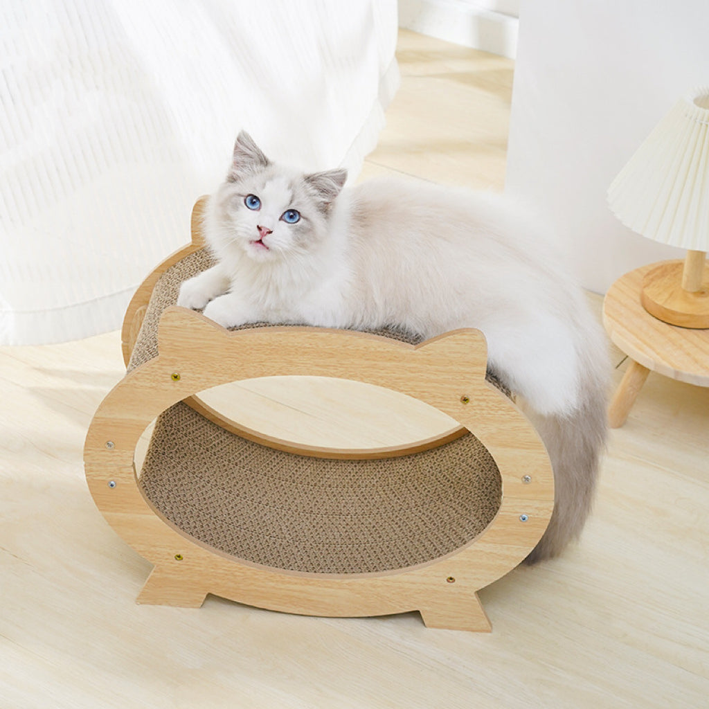 Cat TV Frame Scratcher Bed