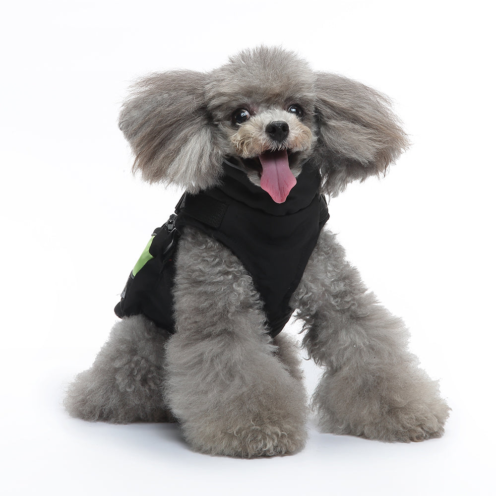 Dog Winter Coat Puffer Vest with Pockets