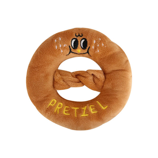 Dog Plush Toy - Pretzel