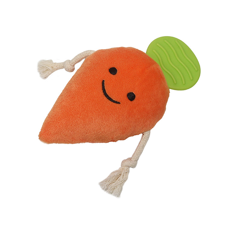 Dog Soft Plush Toy - Carrot