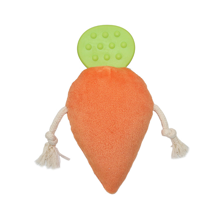 Dog Soft Plush Toy - Carrot