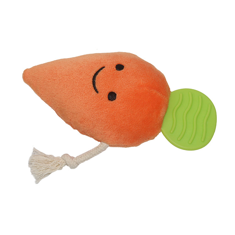 Dog Soft Plush Toy - Carrot