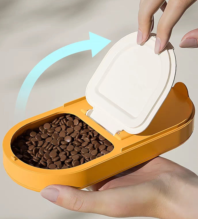 Pet Portable 2-in-1 Drink & Dine Bento Box