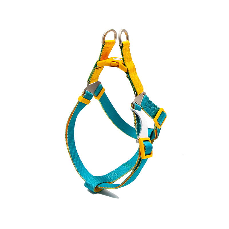 Dog Unmixed Harness - Lemon Soda