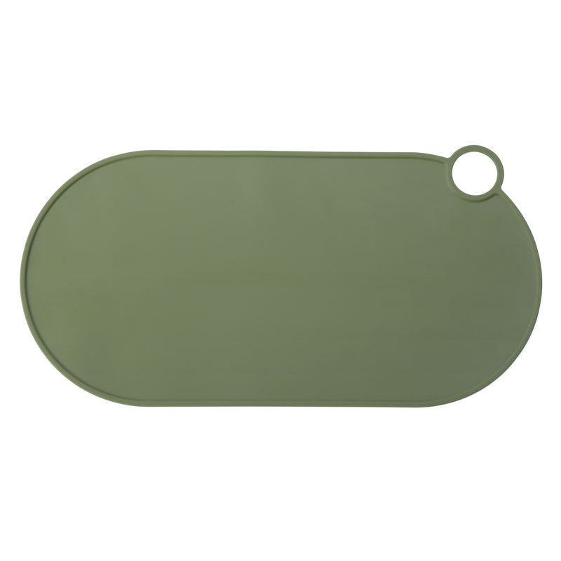 Anti-slip Silicone Feeding Mat-green