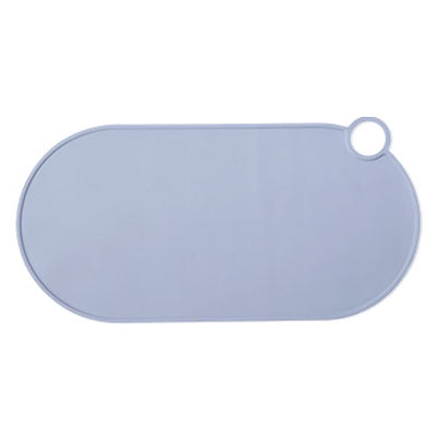 Anti-slip Silicone Feeding Mat-baby blue